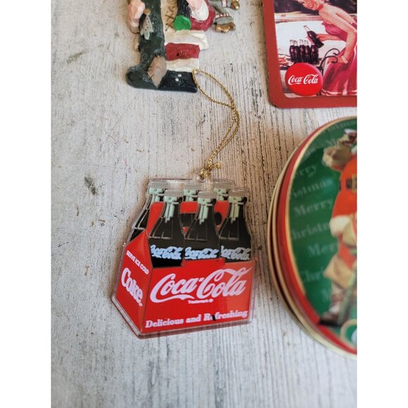 Vintage coke bottle Santa Claus stalking variety unique set decor - Picture 2 of 8
